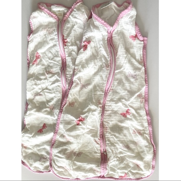 aden + anais Pajamas Aden Anais Cotton Muslin Light Sleep Sacks 6m